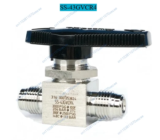 Gloednieuwe kogelkraan 1/4 inch buitendraad SS-43GVCR4