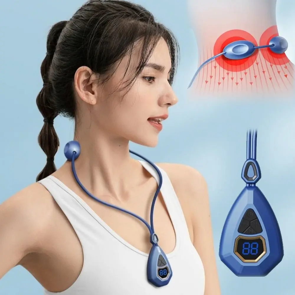 

Heat Function Neck Massager Smart Technology Hanging Neck Smart Cervical Massager Hot Compress Cervical Support