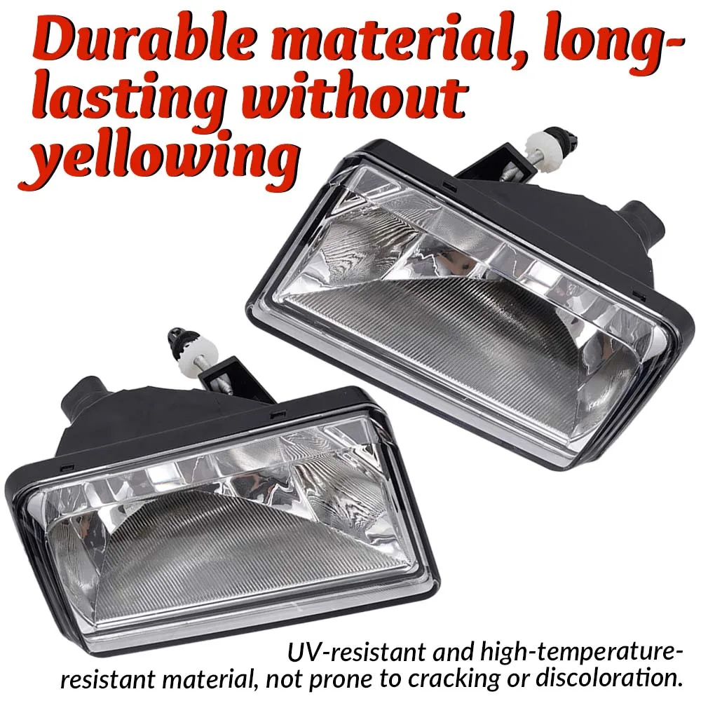 Car Front Bumper Fog Light for 2007–2013 Chevrolet Silverado 1500/2500/3500 Daytime Running Drive Lamp Cars Accessories