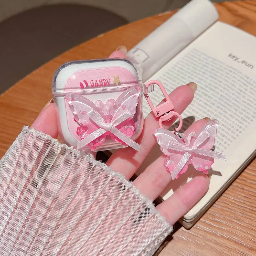 Case For TWS Pro4 Air Pro4 Soft Cartoon Earphone Case Bluetooth Headset Protective Cover With Keychain For Redmi Buds 6Play Box