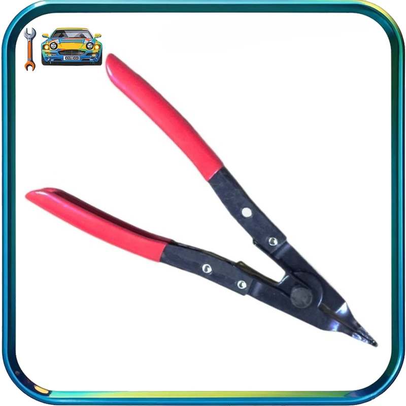 

External Caliper, Automatic Transmission Repair Tools, Snap Ring Pliers, Flat-head External Caliper, Flat-jaw Steel Wheel Pliers