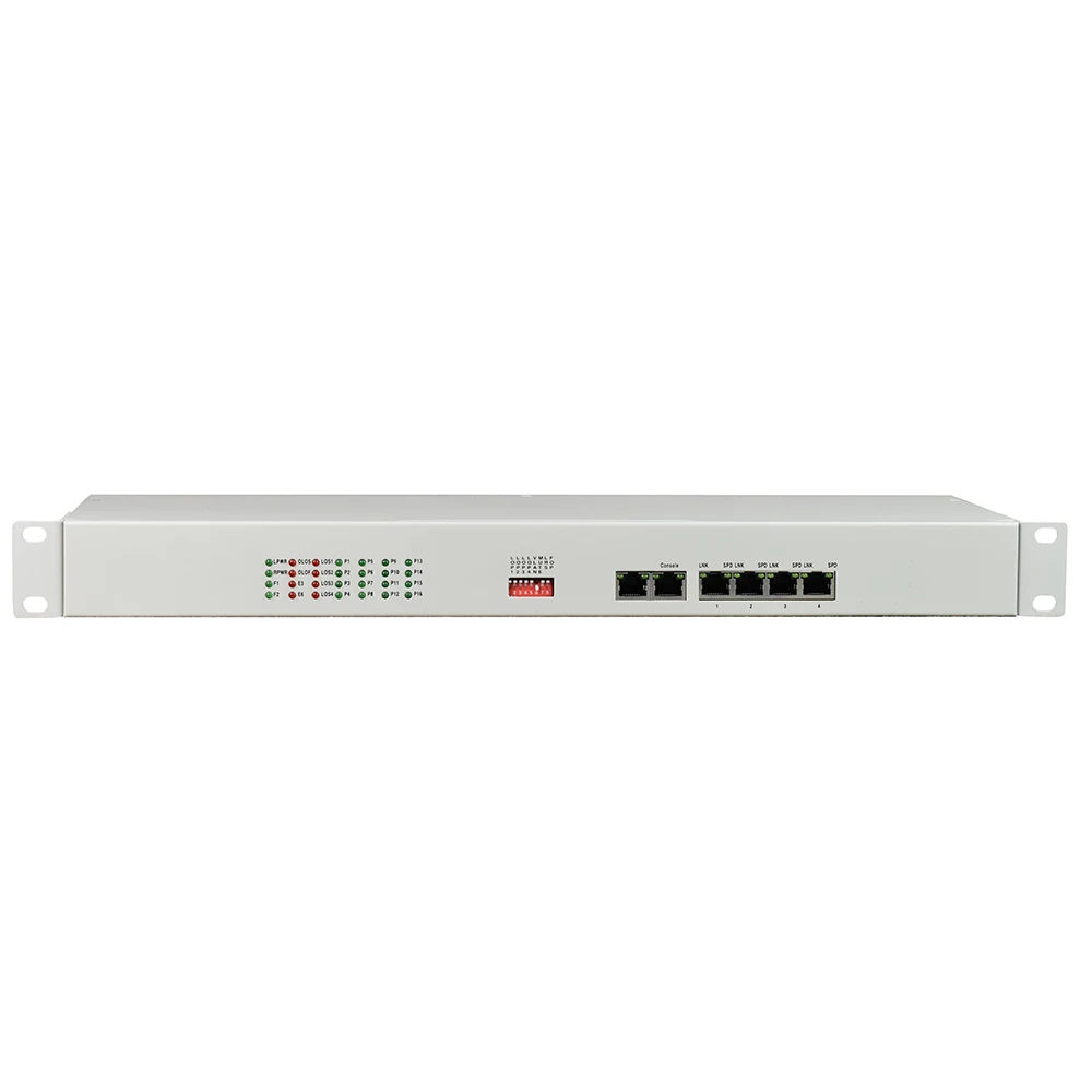 16 Ch Telephone over fiber Voice Multiplexer