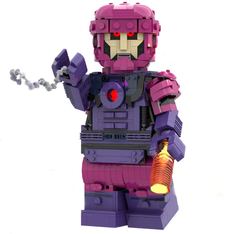 New1076pcs MOC Sentinel From XMen - Up-Scaled Minifigure Modification  DIY Collection Series Birthday Gift funny Toys