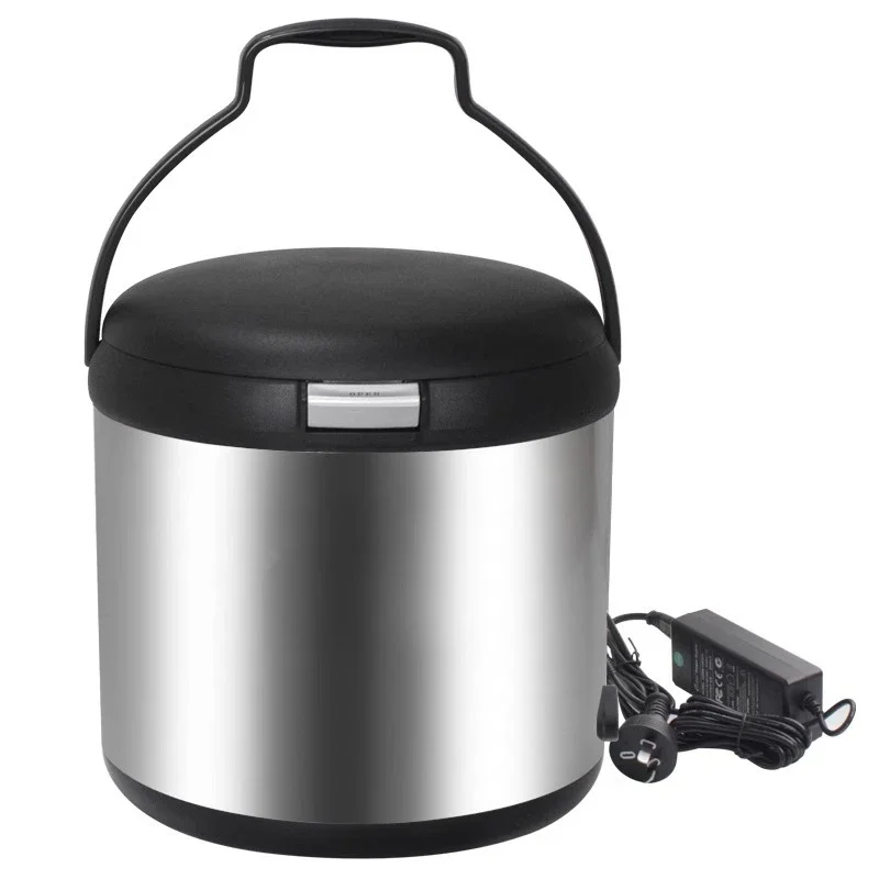 Stew pot, household 304 stainless steel insulation pot, energy-saving stew pot, fire-free re-cooking soup pot 3.5L-7L