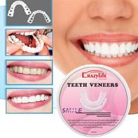 Teeth Veneers Tooth Cover Set Dentures Dental Veneers Snap On Cover The Teeth Fake Tooth Instant Confidence Smile Temporary Teet