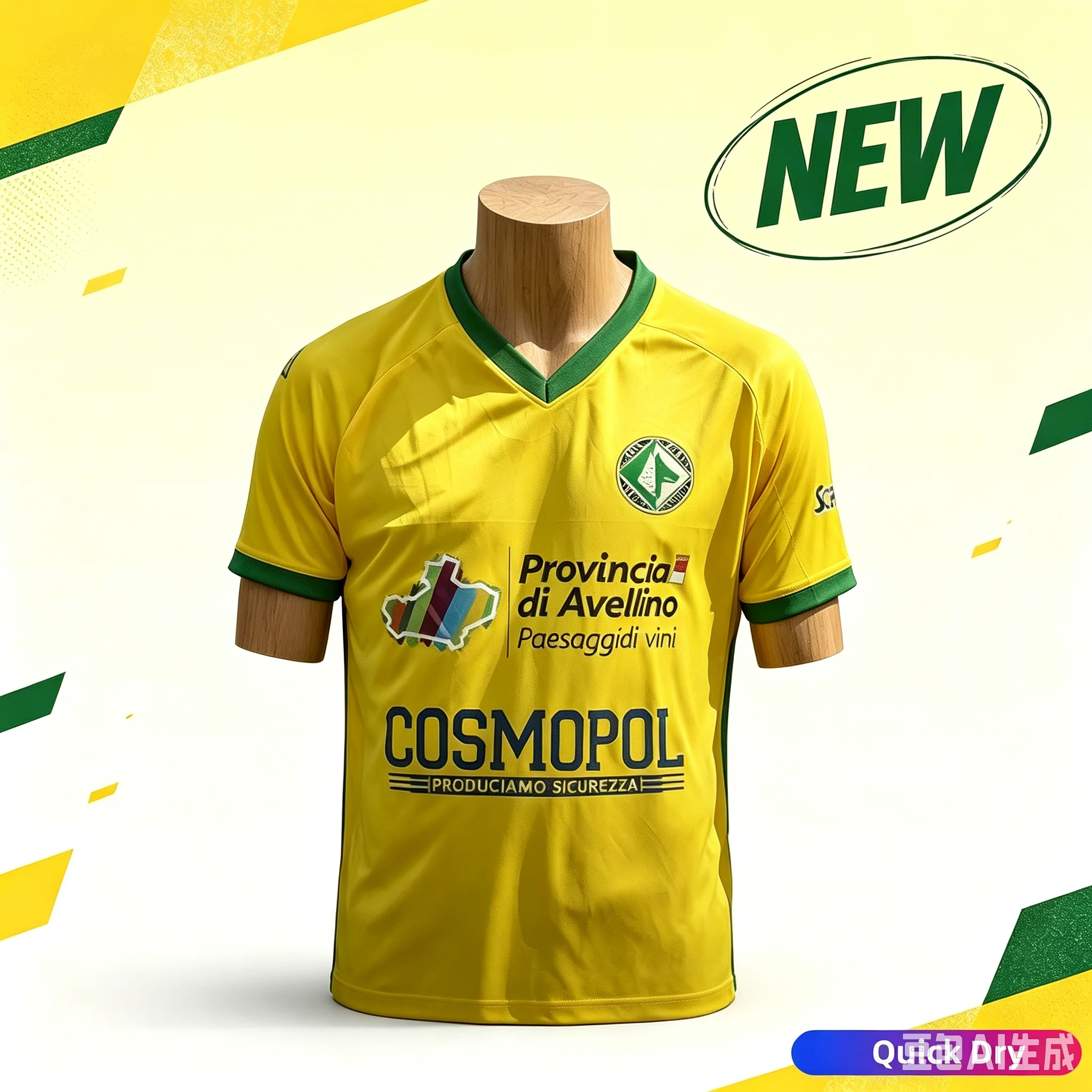 2026 Herren Italien Avellino Fußballtrikot Kurzarm Erwachsenen-Fan-Version Match-Trainings-Sporttrikot Familien-Kinder-T-Shirts Y2K – Detail 4