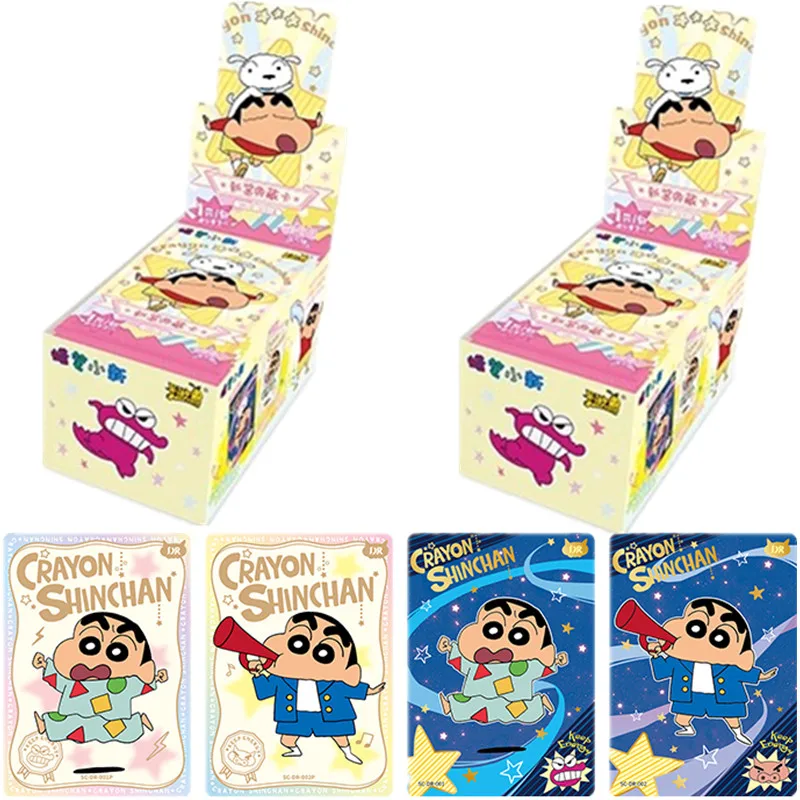 KAYOU Crayon Shinchan Card Fun Energy Pack Full of Energy Special Package Collection Cards Children Toys Gifts