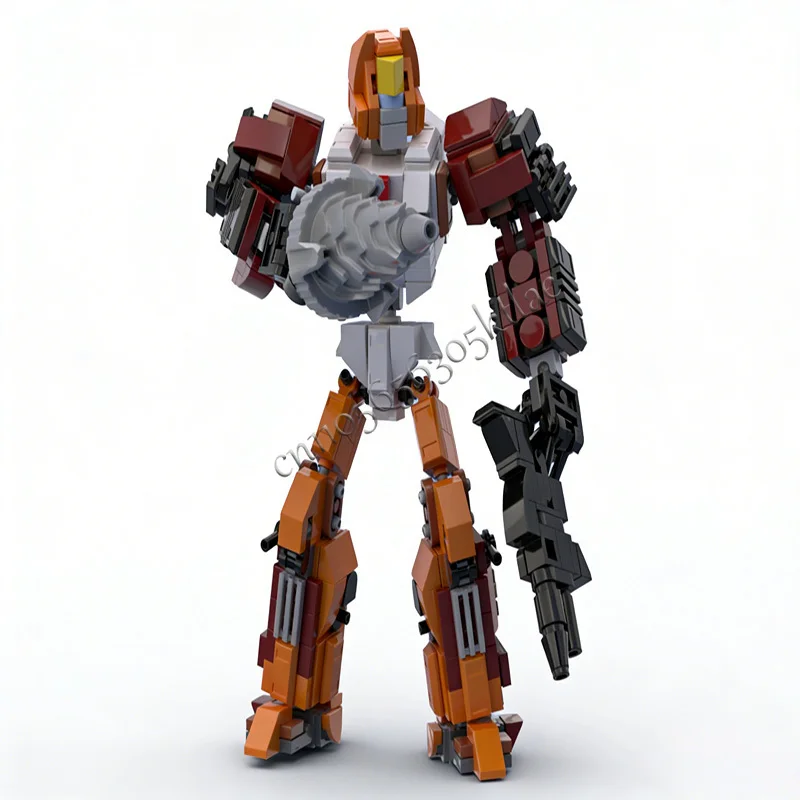 375 SZT. Popularna Seria Postaci z Gier Drill Vanguard MOC Personalizowane Modułowe Klocki Konstrukcyjne Popularna Prosta Zabawka do Samodzielnego Montażu Prezent