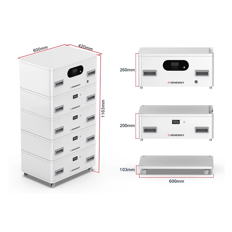 10kwh 20kwh 30kwh 40kwh 48v 51.2v 100ah Lifepo4 Home Solar Battery Stackable Lithium Battery