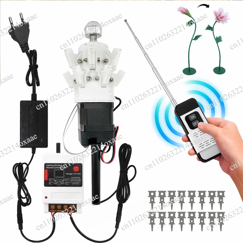 DIY Mechanical Flower Driving Motor Double Layer Structure For Wedding Artificial Floral Ornament