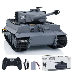 In Stock Taigen 1/24 RC Battle Tank Tiger I Radio Control Military Tanks Infrared Combat Cars Vehicle RTR Toy Model Gift TH23570