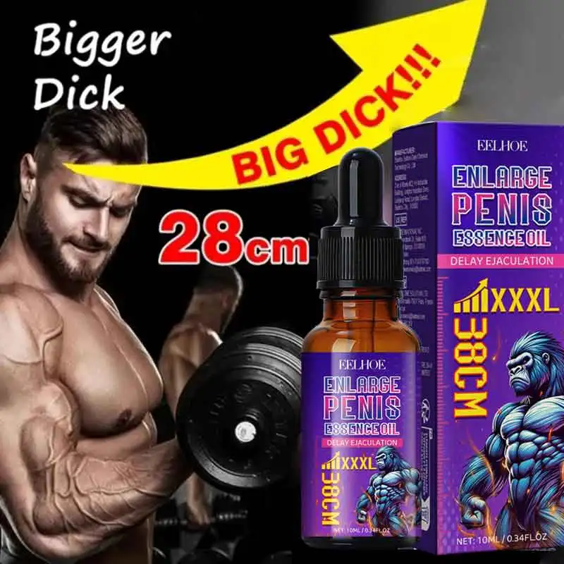 Penis Enlargment Oil Growth Man Big Dick Liquid Male Cock Enhancement Sex Delay Men Health Care Massage Increase Penis Oils