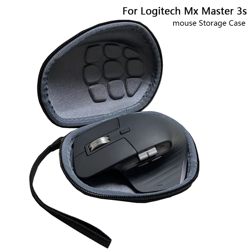 Tas Penyimpanan untuk Logitech MX Master 3S Tas Penyimpanan Mouse Nirkabel Pelindung Casing Keras Aksesori Cangkang Tas Mouse Portabel Perjalanan
