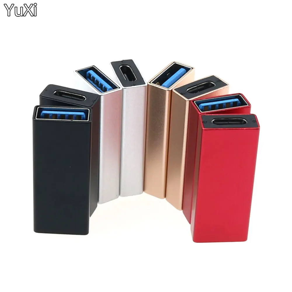 USB3.0 Adapter Type C Female Port to USB 3.0 Female Socket Converter USB-C to USB 3.0 Connector Data Sync Charging Adapter