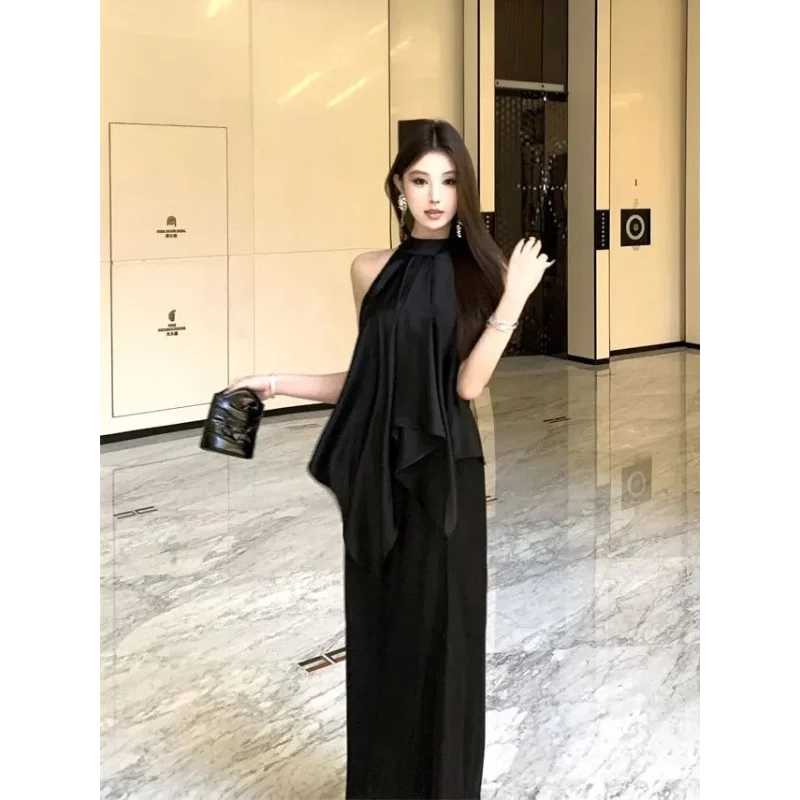 Women's New Patchwork Fashion Solid Color Versatile Casual Slim High Waist Fishtail Skirt