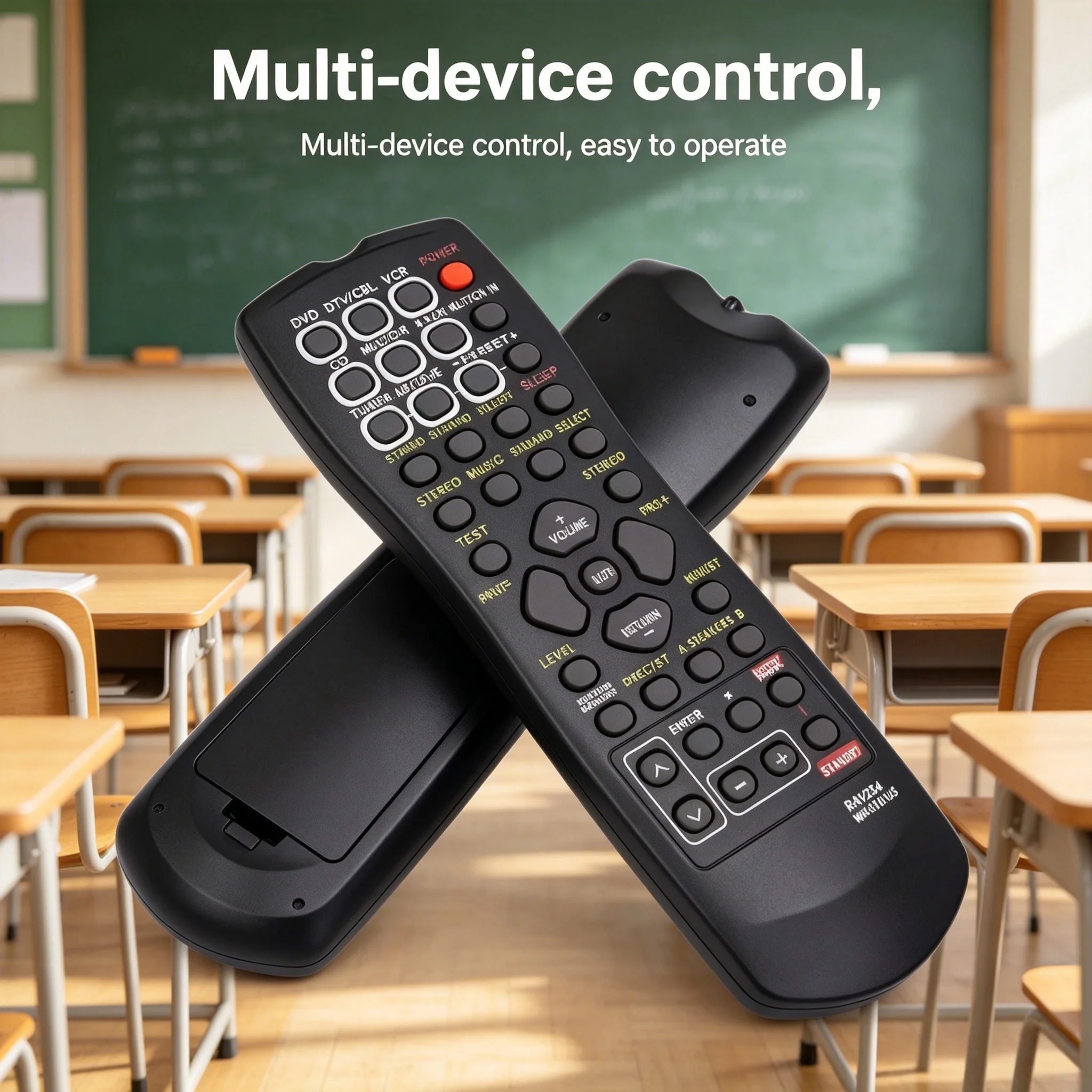RAV254 Replacement Remote Control Compatible with Yamaha Home Theater AV Receiver HTR-6030 RX-V450 RX-V460 HTR-5930