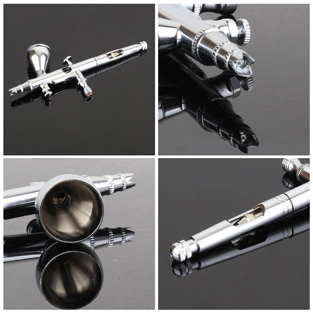 

New Designs Practical Useful Airbrush Pen Powerful Customized Spraying Liquid Hopper 0.3MM Nozzle Gun Made in China Factory