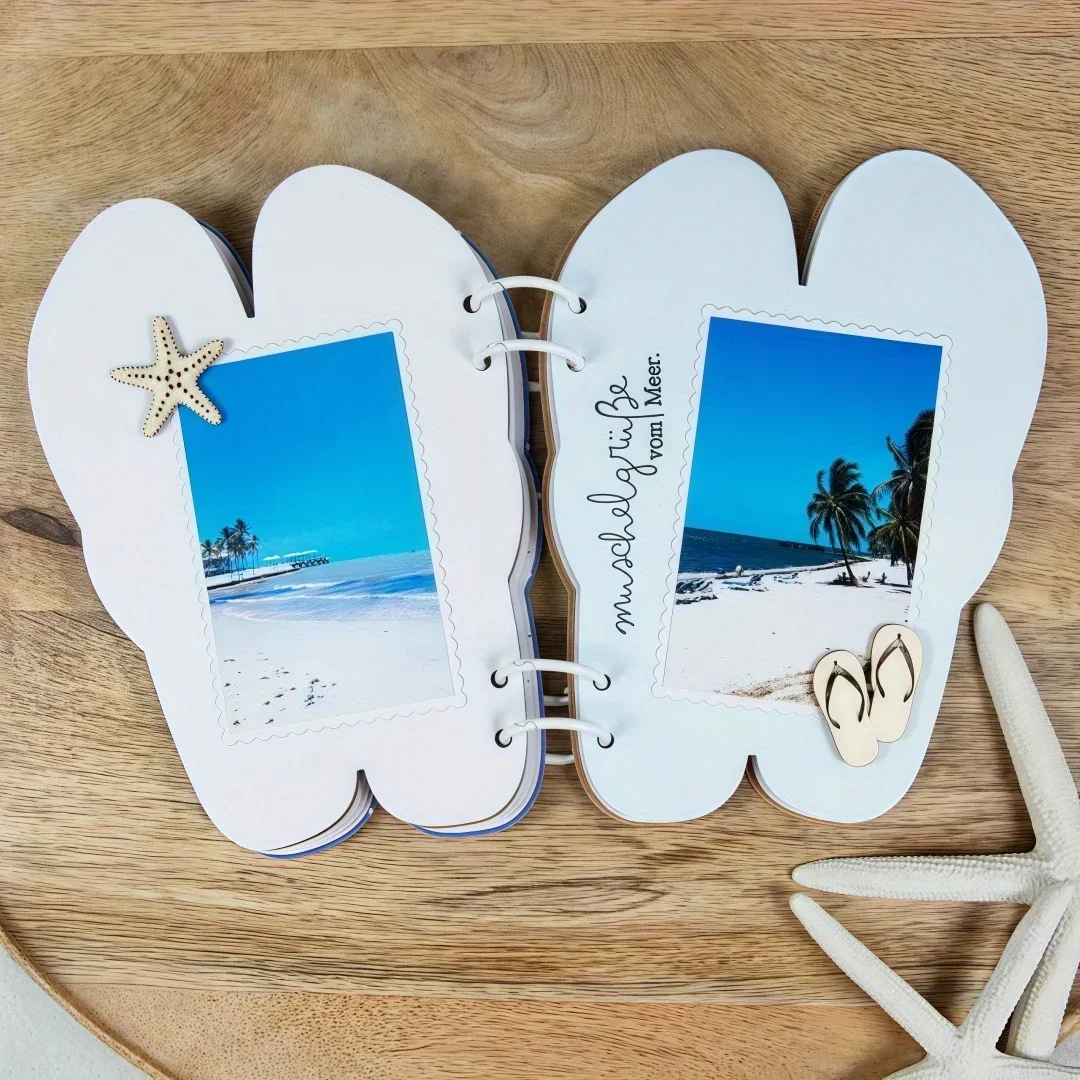 New Flip-flops Die-cut and Embossing, for Background Decoration, Greeting Cards, Scrapbook DIY Production, Handmade Creation
