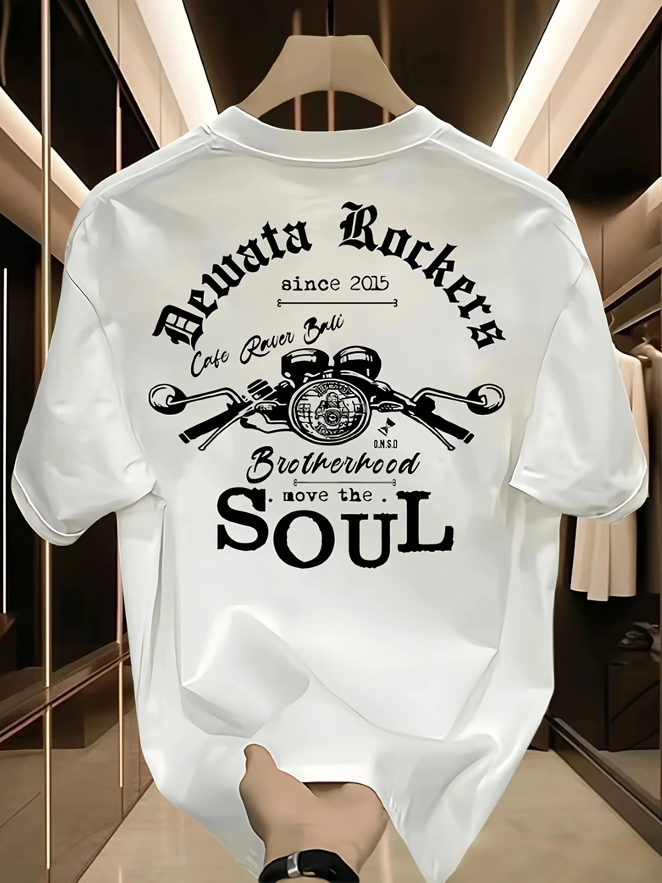 

Men's Heavyweight Cotton Graphic Tee - Relaxed Loose Fit, Short Sleeve, Summer Casual Essential, Everyday Tee