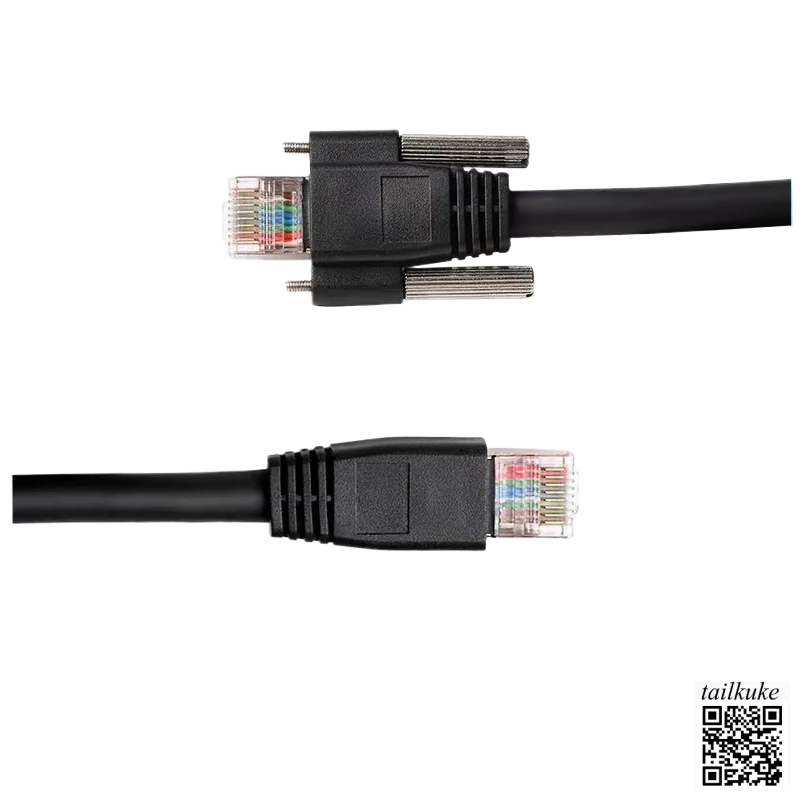 

Промышленная камера CCD Vision 8-жильный гигабитный Ethernet-кабель с цепным экраном и винтами высокой гибкости