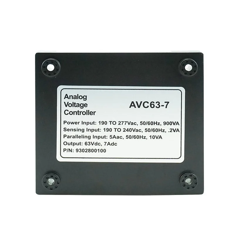 Factory Direct Sale AVC63-7 Automatic Voltage Regulator, Generator Set AVR Spare Parts