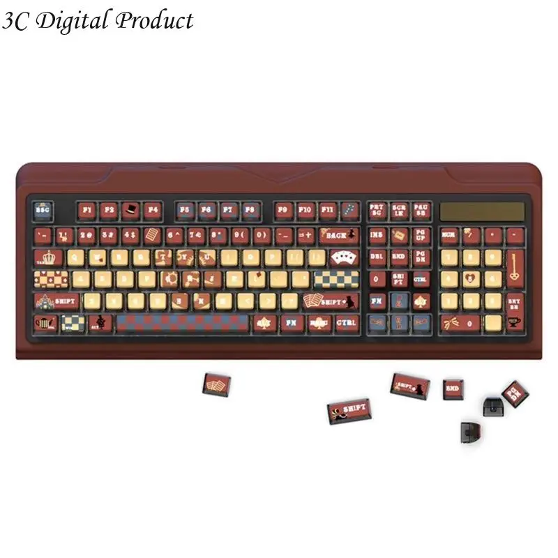 Tecillos mecánicos Capas teclas Establecer HIED KEYCAP SET para 116 keys Q84a