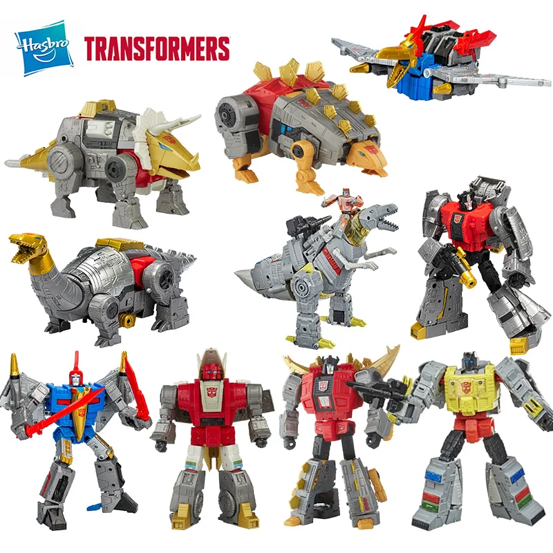 Hasbro Transformers Dinobot SS86 06 Grimlock 07 Slug 15 Sludge 19 Snarl 26 Swoop Leader Class Original Actionfigur Modellspielzeug