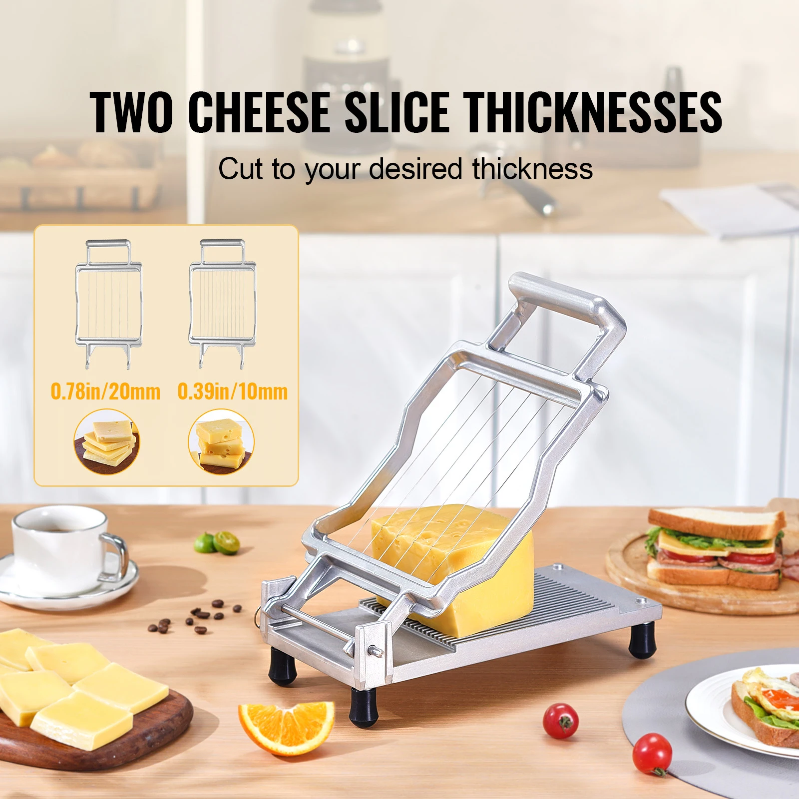 VEVOR Cheese Cutter with Wire 0.39