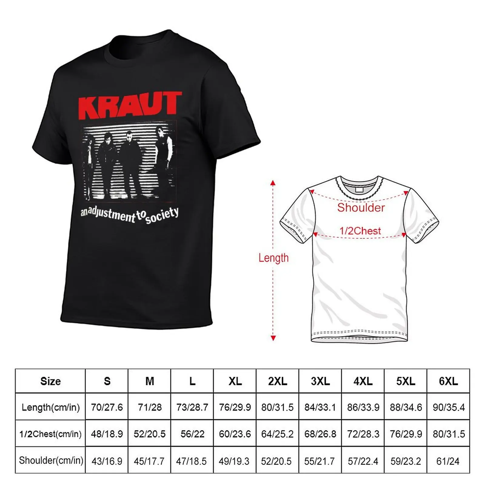 Kraut-メンズカジュアルTシャツ,メンズファッションTシャツ