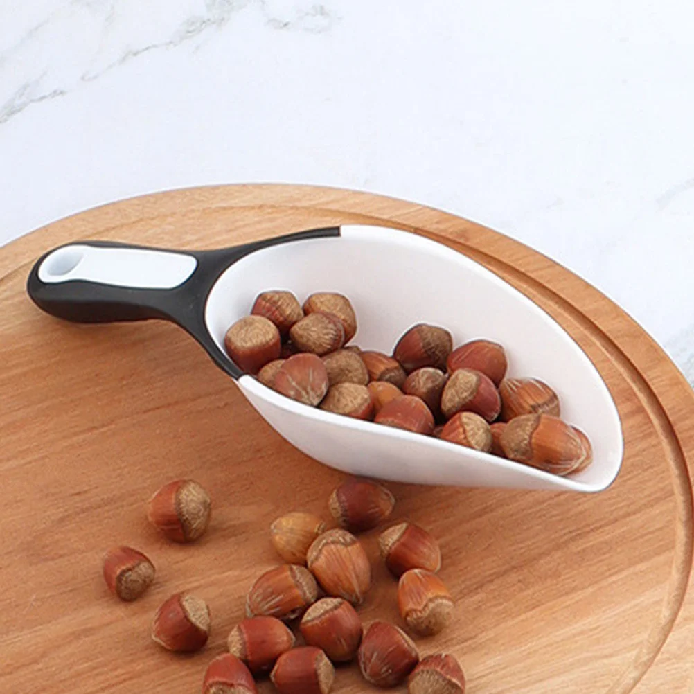 

2Pcs Kitchen Shovel Reusable Plastic Ice Scoop for Food Flour Candy Nuts Beans French Fries Serving Tool Multi-Function Dry