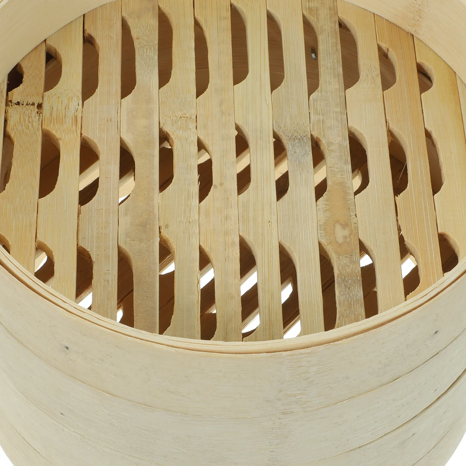 

1Set Bamboo Steamer Basket Practical Kitchen Bamboo Food Steamer for Buns Dumplings Meat Vegetables Airtight Cooking