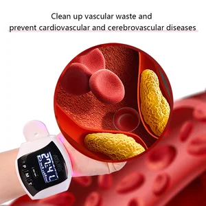 ساعة علاج الليزر لمرضى السكري ، ضغط الدم ، جهاز سكر التهاب الأنف ، علاج ارتفاع ضغط الدم أفضل 10 مبيعات لمرض السكري وضغط الدم ووتش - No3