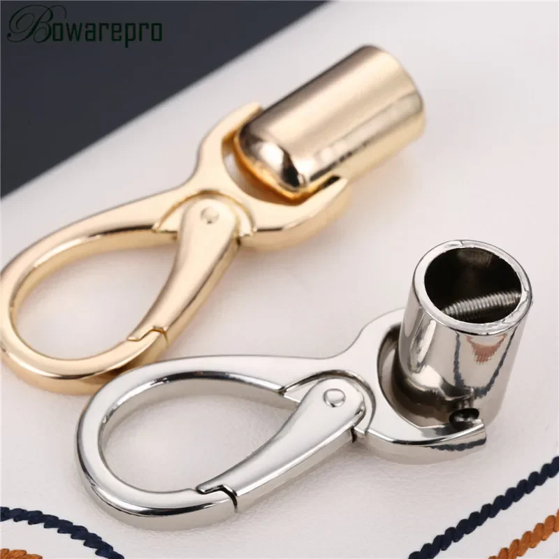 bowarepro Metal Buckles Bag Tassel Cap Clasp Handbag Handle Straps Buckle Hooks Bag Connector Hanger DIY Hardware Accessories