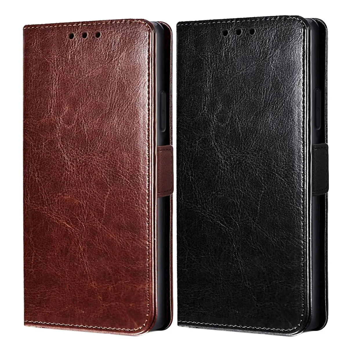 For Samsung Galaxy S8/S8+/S8 Plus Phone Leather Case Shockproof Wallet Card Slot Pouch Holder Kickstand Flip Cover