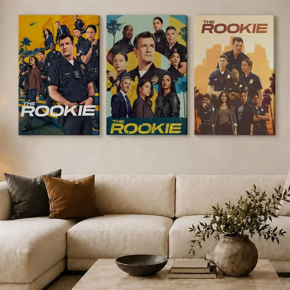 classic movie The r-Rookie Poster Framed Canvas Wall Art Gallery Wrapped Ready to Hang Living Room Bedroom Home Decor