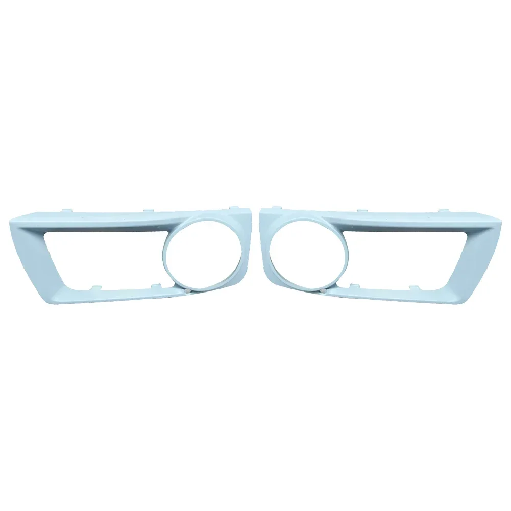 

OEM Number 51117312595 51117312596 Front Bumper Fog Light Lamp Trim Silver Frame Cover for BMW X6 E71 2012 2014
