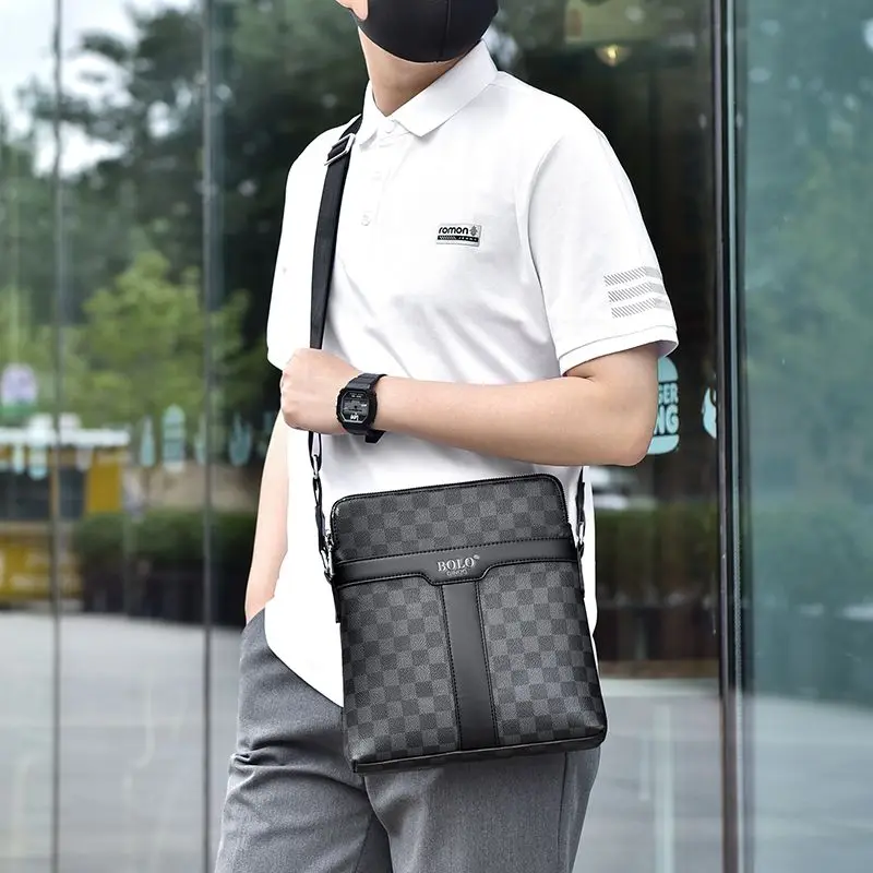 New Men's Crossbody Bag Wear-resistant Shoulder Bag Fashion Printed Men's Bag Business Commuting Men's Backpack