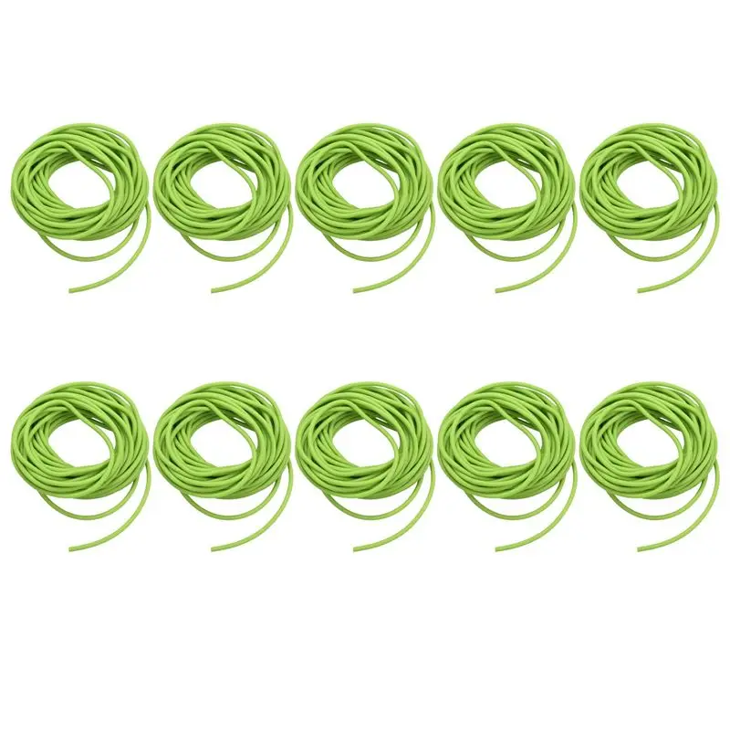 ABKW-10X 32 Feet 5Mm Natural Latex Rubber Tube Tubing Replacement Band 10M