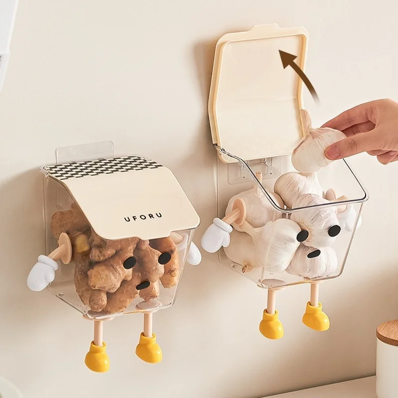 Super Cute Practical Wall Mounted Storage Box Storage Room Organization Trendy Style Cozy