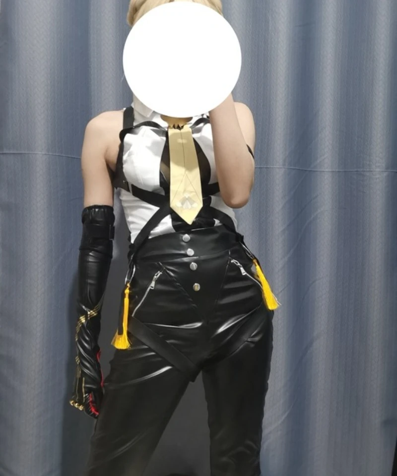 Zenless Zone Zero Evelyn Chevalier Cosplay Kostuum Anime Vrouwen Cool Uniform Rollenspel Kleding Halloween Comic-con Party Pak