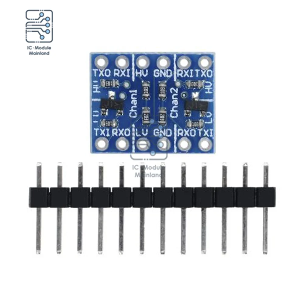 5V 3V Step Up Dual Channel Compatible I2C IIC Logic Level Converter Module Bi-Directional Translator Board 2 Way For Arduino