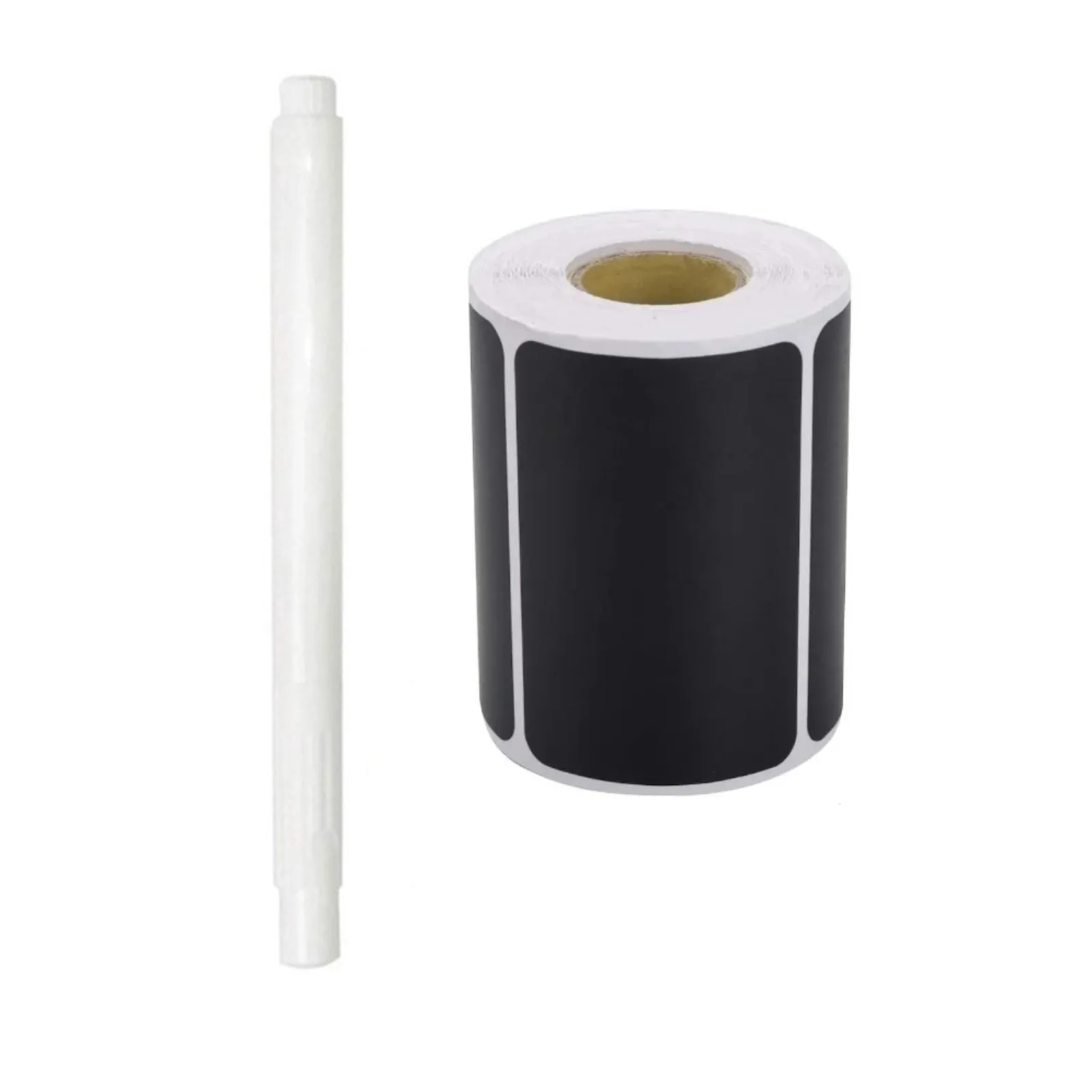 120pcs Roll Label Sticker Mason Jars Spice Bottle Pantry Food Storage Sticker Waterproof Reusable Blackboard Sticker for Kitchen