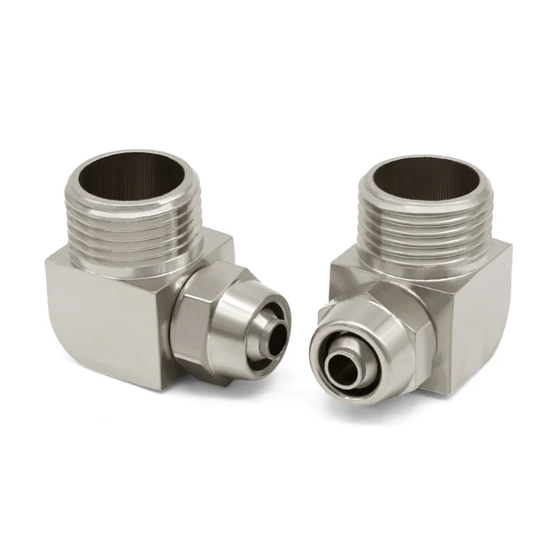 PL4 6 8 10 12mm Pipe Tube To -M5 M6 1/8 1/4 3/8 1/2 Trachea Quick Screw Connector Copper Pneumatic Components Fast Twist Joint