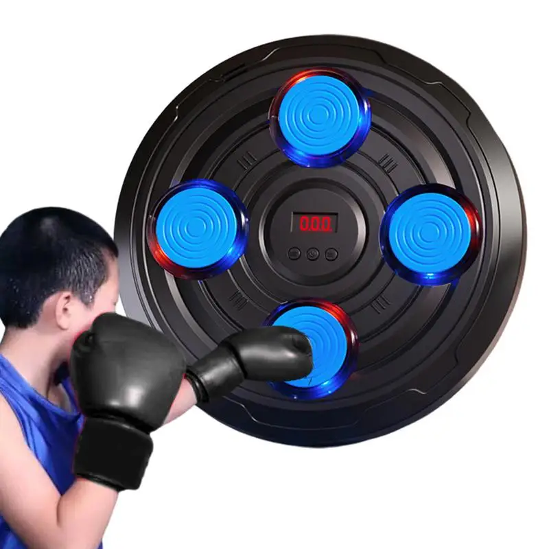 

Music Boxing Machine Boxing Wall Mount Machine Music Boxing Target For Adults Kids Workout Equipment For Home Fitness Stress