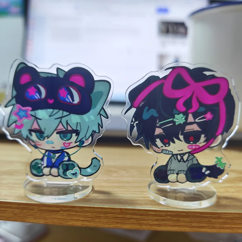 2Pcs/Lot Till Ivan Acrylic Stand ALIEN STAGE Anime 5cm Figure Model Plate Desk Decor Standing Sign Figures Christmas Gifts