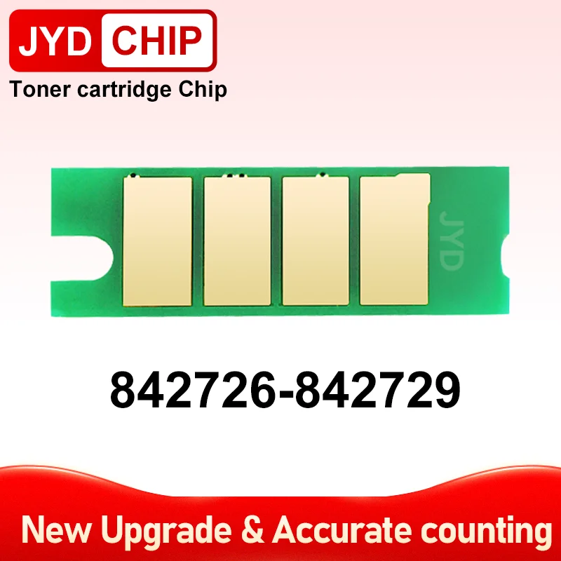842726 842727 842728 842729 Updated Reset Toner Cartridge Chips For Ricoh color IM C320F Printer toner