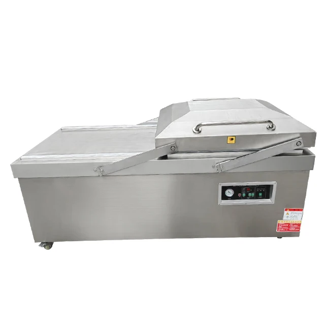 High Quality Double Vacuum Sealing  DZ-900 Packing  Automatic for Large Scale Packaging - view 6