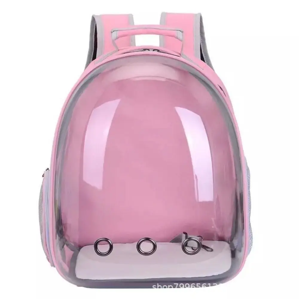 

1Pcs Space Breathable Transparent Pet Backpack Transport Carrier Portable Cat Carrying Bags Plastic Space Capsule Bag Pet Supply