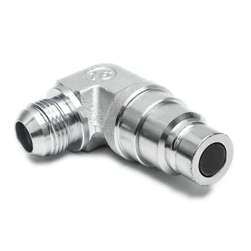 MUGURO 7246781 7246795 Excavator Bobcat Loader Right Angle Plane Hydraulic Quick Coupling
