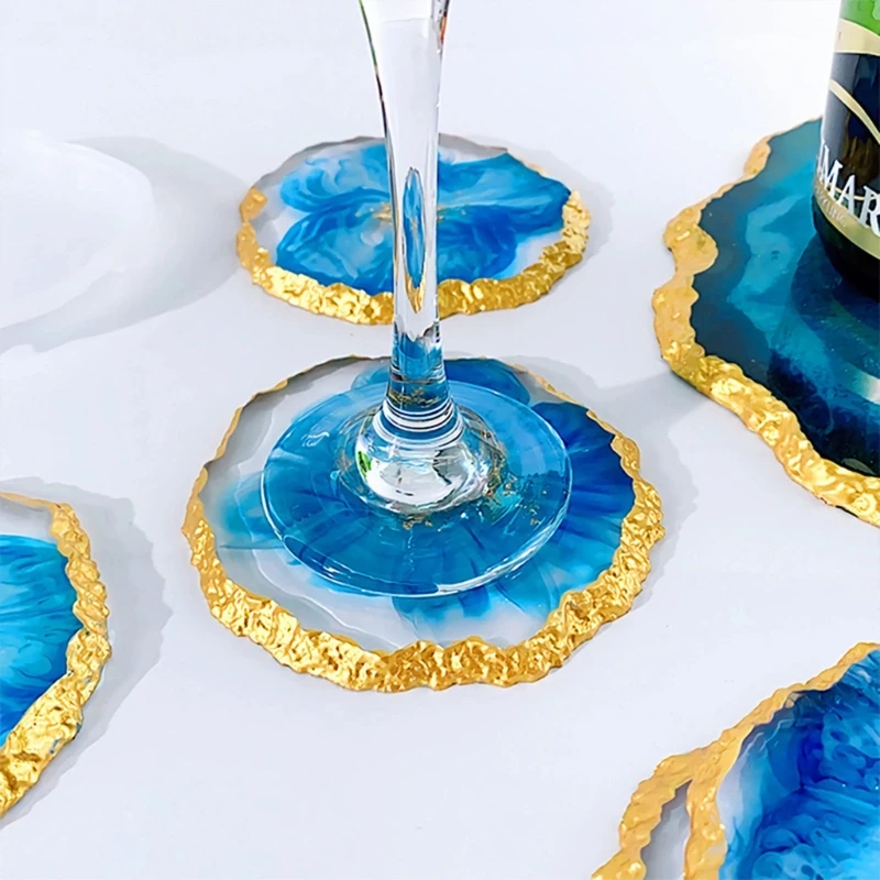 Silicone Mold Irregular Tray Mold for DIY Resin Cup Mats Home Decoration